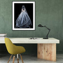 5D DIY Full Drill Diamond Painting Wedding Dress Embroidery Mosaic Kit Wall Arts
