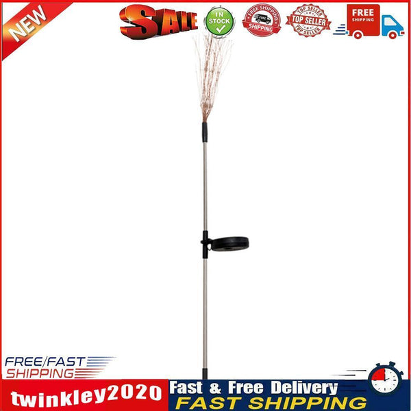 Waterproof Solar 90 LED Firework Ground Lawn Garden Light (Multicolor) Newly