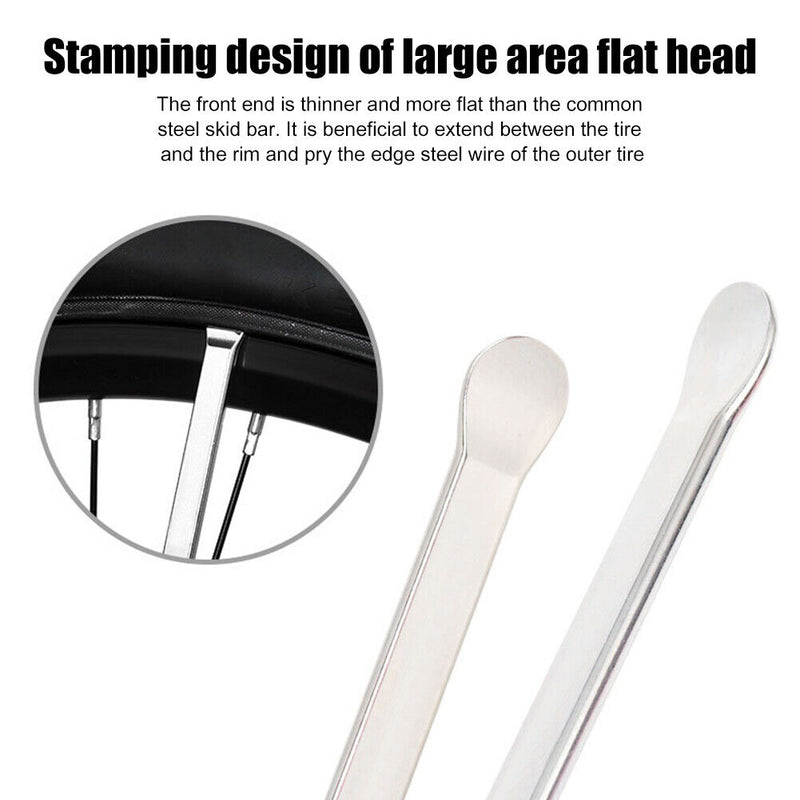 3x Bicycle Bike Tire Lever  Mountain Cycling Steel Tyre Wheel Pry Up Remover