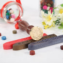 Retro Fire Painting Wax Seal Stamp Hi Word for DIY Scrapbook Envelope Wedding