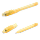 2 in 1 Luminous Light Invisible Ink Pen UV Kids Drawing Magic Pens (Yellow)