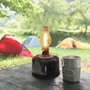 Gas Canister Cover Gas Tank Storage Bag for Camping (Black Camouflage S) Newly