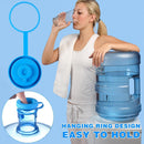 Reusable Non-Spill Water Bottle Caps 45-47mm 5 Gallon Jug Lids Replacement.