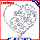 1pcs Metal Cutting Dies Hollow, Heart Carbon Steel Stencil for DIY Scrapb