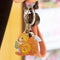 4pcs DIY Animals Full Drill Special Shaped Diamond Painting Bag Keychains Newly
