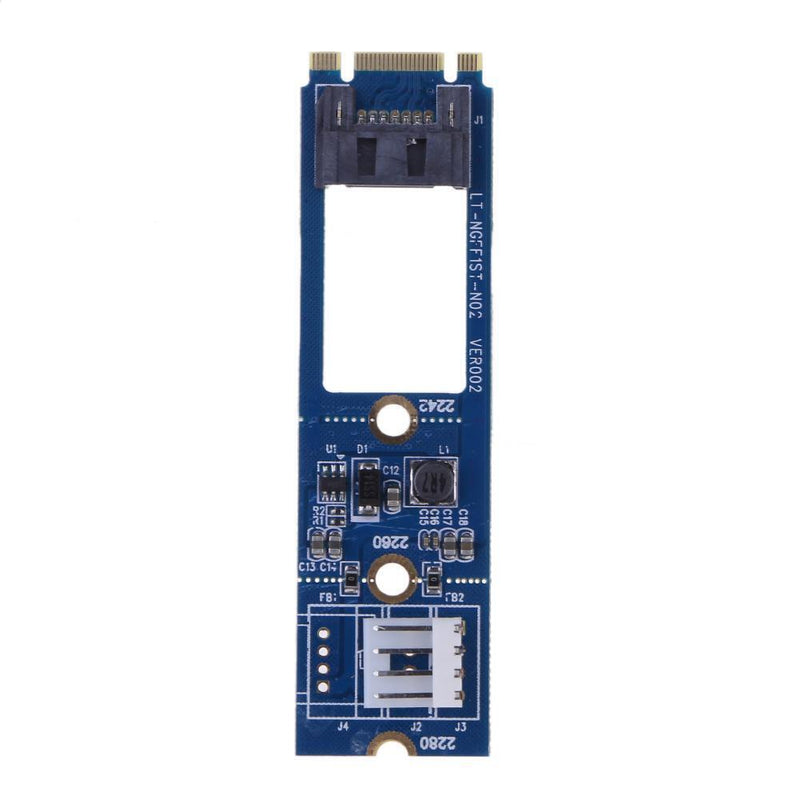 M.2 NGFF SATA to 7Pin SATA M2 to SATA Converter Card Adapter with Cable