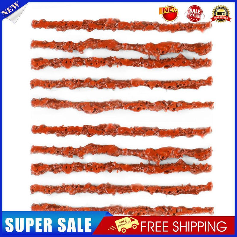50pcs Mountain Bike Tyre Puncture Rubber Tubeless Tire Seals Repair Strips