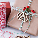 Calendar Number Label Advent Countdown Hanging Tags 26 English Letters Alphabet