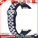 Watch Strap for HUAWEI HONOR Band 6 TPU Wristband (Midnight Blue White) Newly