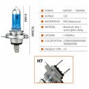 Accessories Car Headlight Halogen Lamp Xenon Headlight Bulbs Quartz Lamp