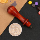 #A Round Mushroom Sealing Wax Stamp Head Fire Paint for Wedding Invitations Card