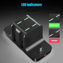 6 in 1 Games for Nintendo Switch Charging Dock Charger Stand for Joy-Con