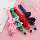 Cat Accessories Bowknot Adjustable Dog Collar Kitten Necklace Cat Collars