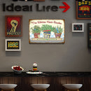 Fresh Herbs Retro Metal Plate Tin Sign Poster Plate Wall Art Decor Accessories