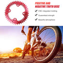 VXM 104BCD 40T/42T MTB Bike Narrow Wide Chainring Single Speed (Red 40T)