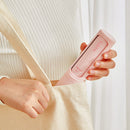 Hair Remover Lint Roller Fur Clothes Cleaning Sticky Dust Brush (Pink) Newly