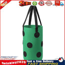 Felt Grow Bags Display Pockets DIY Hanging Strawberry Plant Bag (Green) Newly