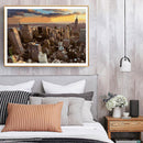DIY Digital Oil Painting Kit Coded Picture City Scape Acrylic Paint by Numbers