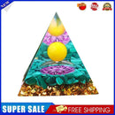 Orgonite Pyramid Healing Chakra Reiki Meditation Orgone Energy Generator Cr