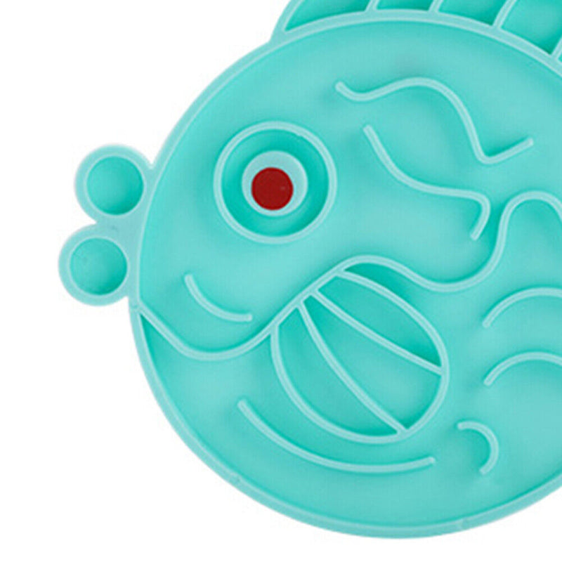 Silicone Dog Feeding Lick Mat Cat Feeder Licking Pad Slow Feeder Bowls for Pets