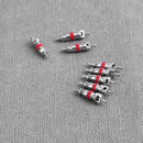 100pcs Car Tire A/C Air Conditioning Schrader Valve Cores w/ Remover Wrench