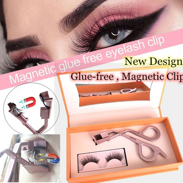 Dual Magnets Magnetic Eyelashs Clip Magnetic Eyelashes No Glue Needed Eyelashes