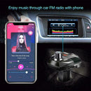 Car bluetooth compatible Mp3 Player FM Transmitter Receiver Audio W2L1