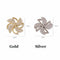 Windmill Jewelry Flash Luxury Accessories Double-layer Nail Art Decoration