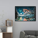 Snow Landscape Diamond Painting 5D DIY Drill Point Craft Diamond Embroidery