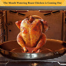 Beer Can Chicken Rack Stainless Steel Chicken Stand for Smoker and Grill.