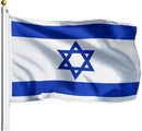 3x5 Feet Country The United States Outdoors Flag Israel Sewn Stripes Banners