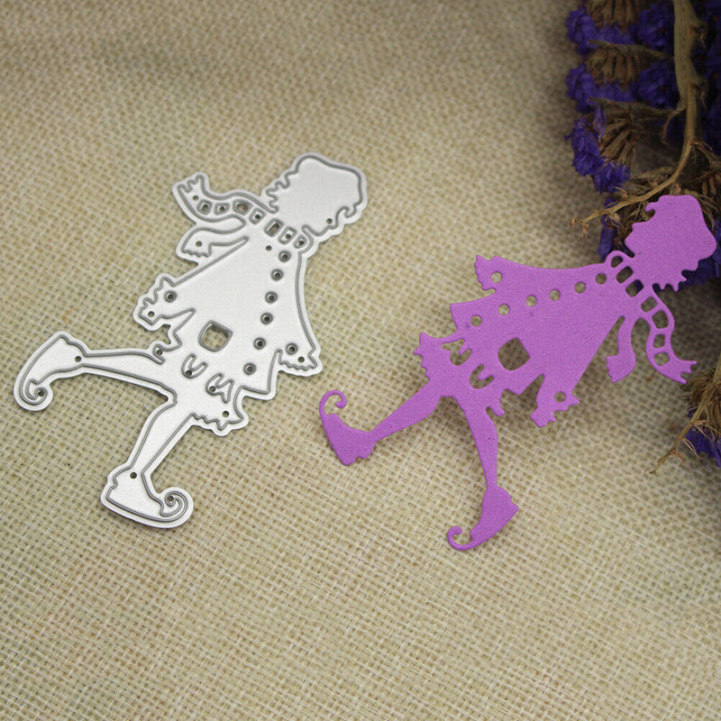 AVZYARDY Christmas Metal Punching Molds Cardmaking Stencils Pr?gesc