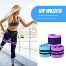 3pcs Yoga Exercise Workout Prey Leg Loop Non-Slip Design Squat Band Hip