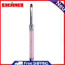 Nail Art Pen Rhinestone Acrylic Handle UV Gel Nail Polish Manicure Brush