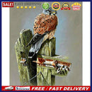 Handmade DIY Full Round Drill Diamond Painting 5D bird on stake