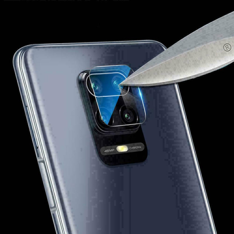 For Redmi Note 9S / 9 Pro Case Clear Cover & D7E1 9H Protector U2E3 R7M0 U2V3