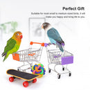 Training Bird Interactive Parrot Basketball Skateboard Ferrule Tower Toys