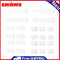 24pcs 6/8/24 Pin Cable Comb for 3.0-3.6mm PC Power Cables Wiring (White)
