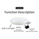 LED Handbag Light Love Heart Round Shaped Atmosphere Luminous Purse Lights De