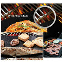 Non-Stick Barbecue Grilling Mat 40x33cm Kitchen Oven Grill Pad for Outdoor BB