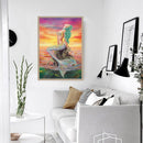 5D DIY Special Shaped Diamond Painting Art Women Cross Stitch (Beauty06)