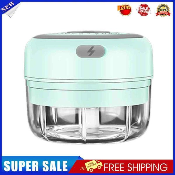 #A Electric Mini Chopper Machine Waterproof Sturdy Durable Crusher Kitchen Gadge