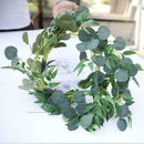 200CM Artificial Eucalyptus Garland Hanging Rattan Greenery Home Decor W6T2