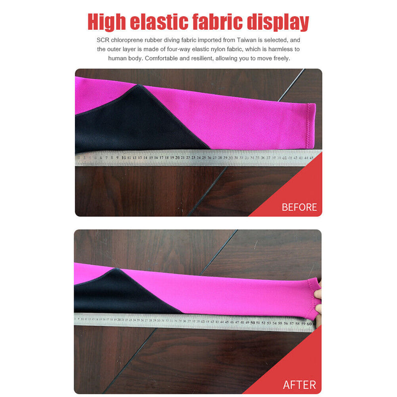 Full Body 2mm Men Neoprene Wetsuit Long Sleeve Surfing Swimming Diving Jumpsuit