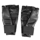 AFfeco Half Finger Gloves for MMA, Boxsport, PU Leather