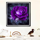Diamond Embroidery Rose Flowers Round DIY Diamond Painting Cross Stitch