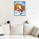 Crafts Needlework Christmas 5D Diamond Painting Embroidery Cross Stitch Santa