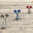 Outdoor Awning Tent Fixed Hook Buckle Plank Floor Spring Nails Camping Equipment
