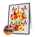 5D Diamond Painting DIY Light Butterfly Full Round Drill Crafts Home Decor Gi