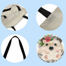 Cartoon hePrinted Shoulder Shopping Bag Casual Large Tote Handbag (40*40cm)